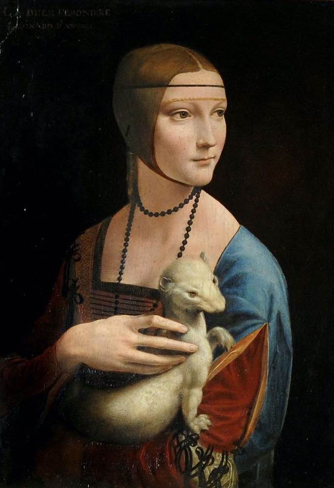 Leonardo da Vinci - The Lady with an Ermine