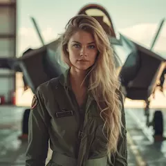 Aviator Girl - AI