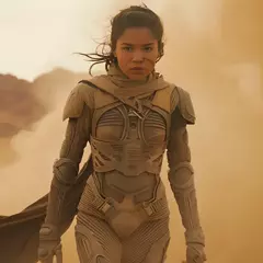 Dune Woman - AI