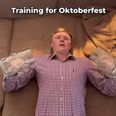 Training For Oktoberfest - Tik Tok